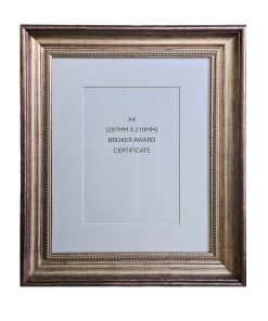 Standard Long Service Certificate Frame C_Front