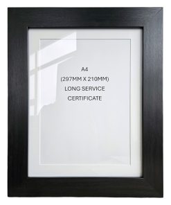Standard Long Service Certificate Frame A_Front